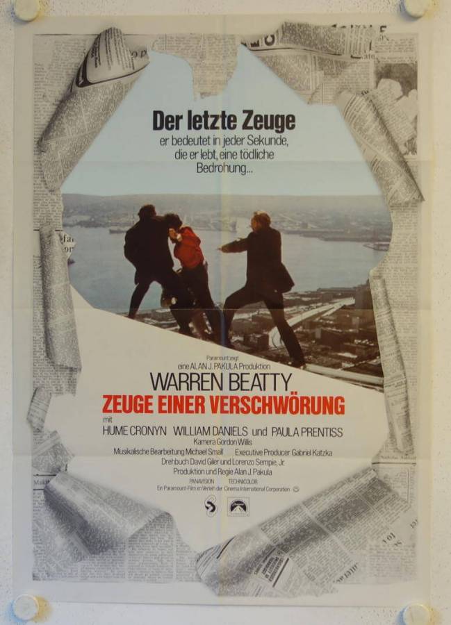 Zeuge einer Verschwörung originales deutsches Filmplakat